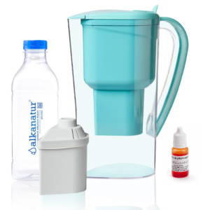 Jarra Alkanatur Drops com 1 filtro para 400 litros