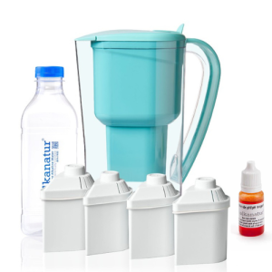 Pack Alcalinidade com 4 filtros (kit jarra + 3 filtros adicionais para 1600 litros)