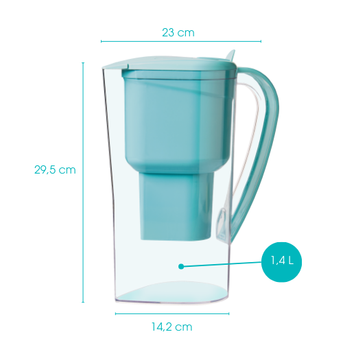 Pack Alcalinidade com 4 filtros (kit jarra + 3 filtros adicionais para 1600 litros) - Image 9